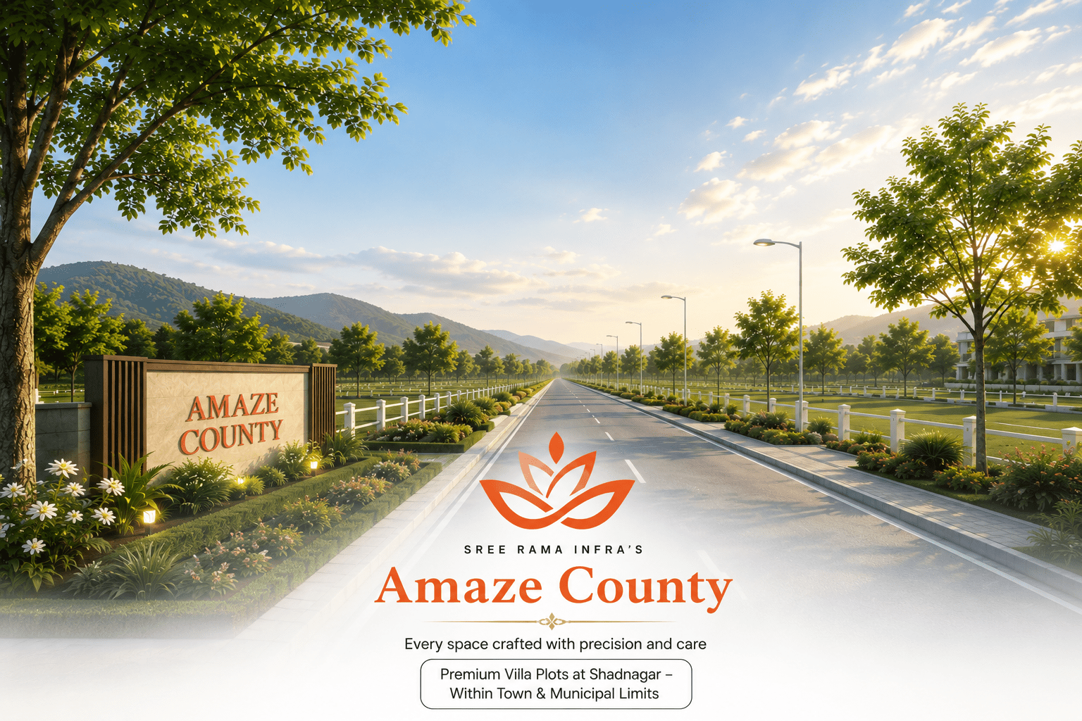 Amaze County Premium Villa Plots Shadnagar